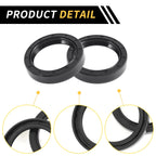 Set of 5 Oil Seal Rotary Shaft Seal NBR Rubber 45x60x12mm