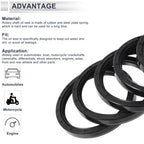 Set of 5 Oil Seal Rotary Shaft Seal Nitrile Rubber 75x90x10mm