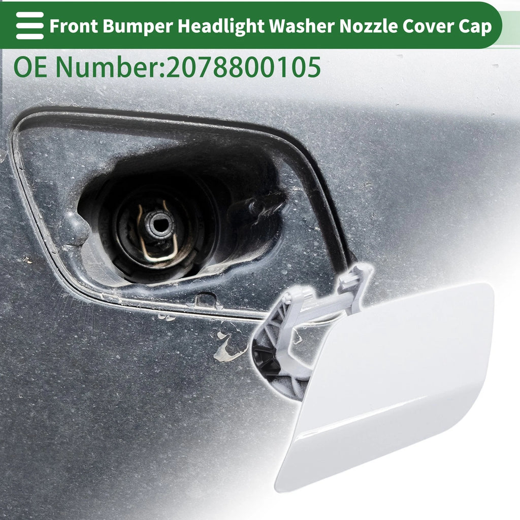 Bumper Headlight Washer Nozzle Cover Cap for Mercedes-Benz E550 (2007–2009)