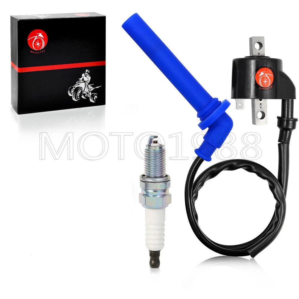 Ignition Coil & Spark Plug for Polaris Predator 500 (2003-2007)