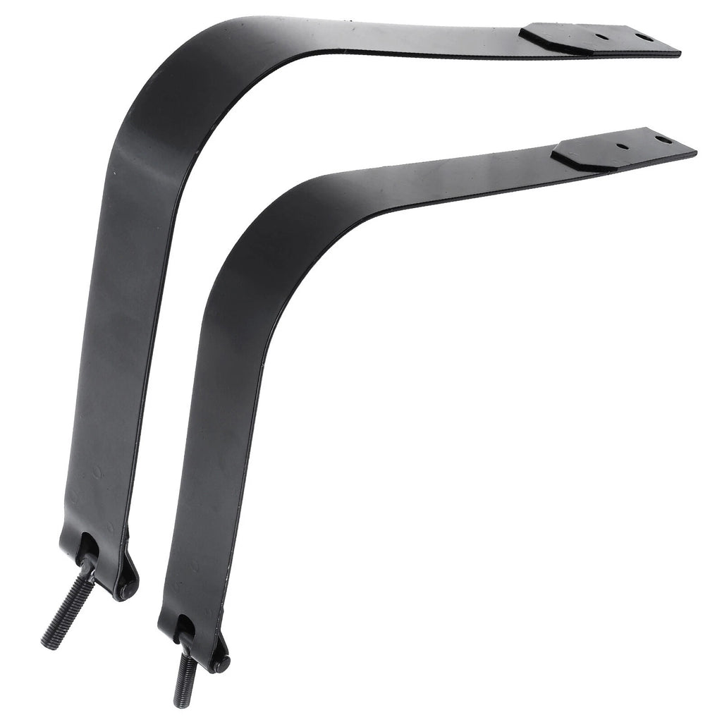 2X Black Fuel Tank Straps for Ford F-250 F-350 Super Duty (1999–2007)