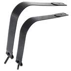 2X Black Fuel Tank Straps for Ford F-250 F-350 Super Duty (1999–2007)