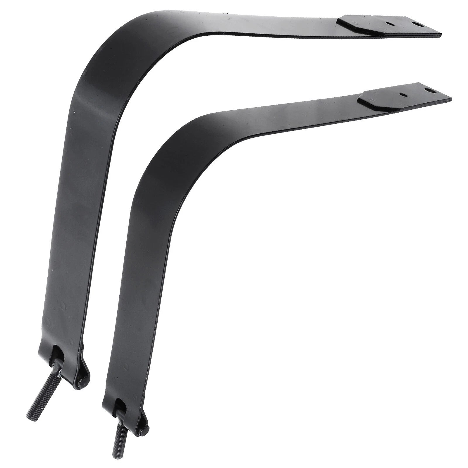 2X Black Fuel Tank Straps for Ford F-250 F-350 Super Duty (1999–2007)