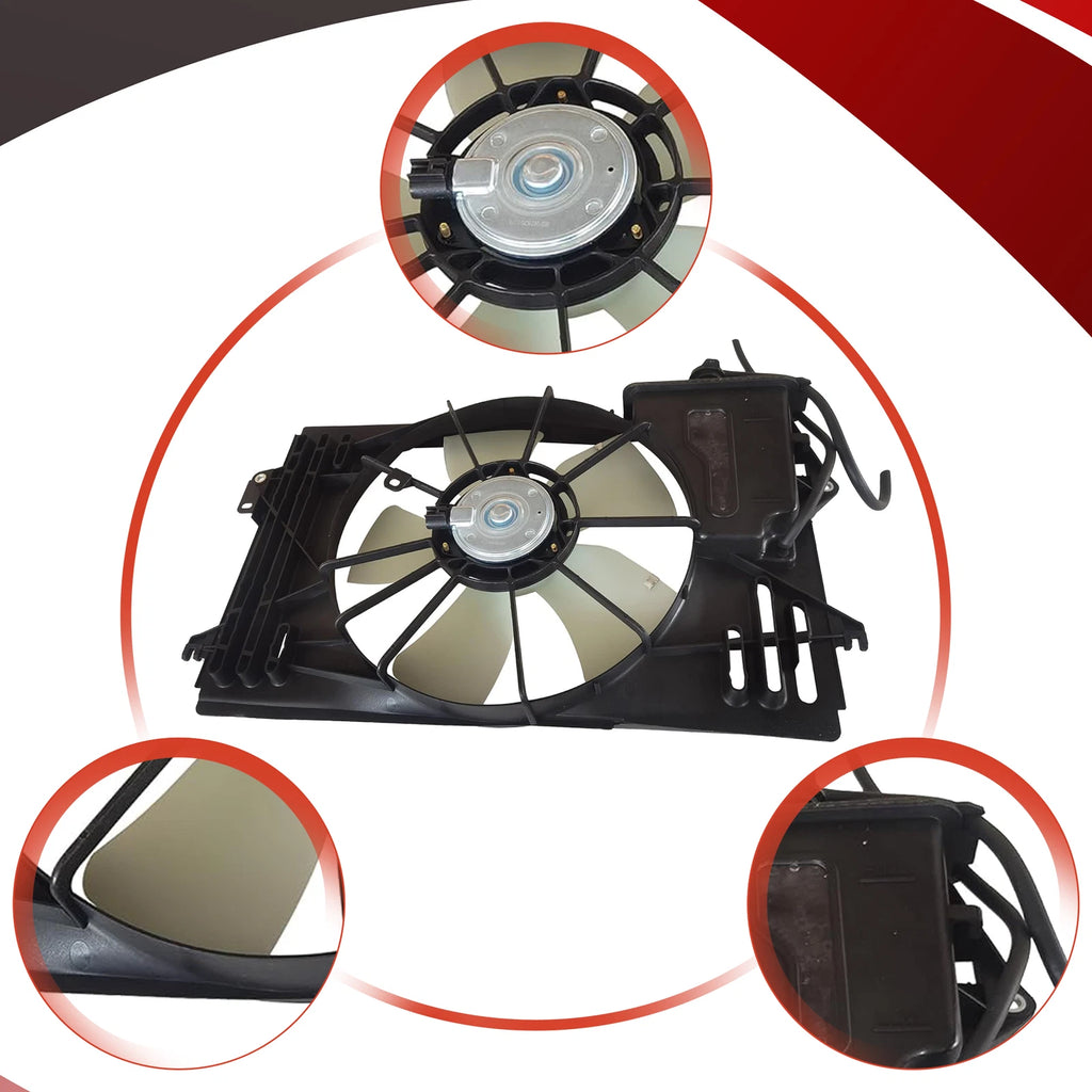 Radiator Cooling Fan Assembly for Toyota Matrix Corolla Pontiac Vibe (2003–2013)