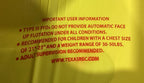 Vinyl-Coated Child's Vest 1020512 for Texas Recreation (Out Of Box)