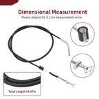 Rear Park Hand Brake Cable for Suzuki Ozark 250 LT-F250 (2007–2014)