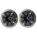 2x Rear Wheel Brake Drums for Kawasaki Mule 500 (1991–1995) KAF300 KAF300A KAF300B