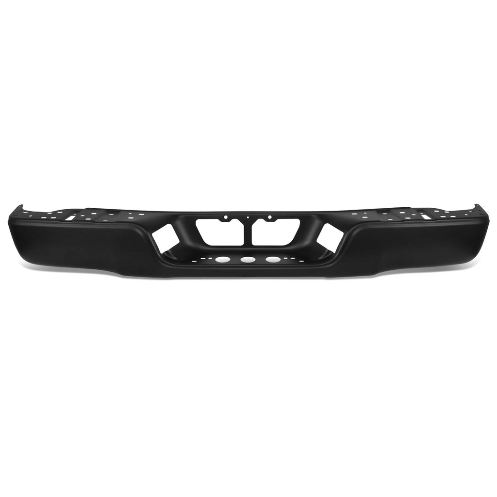 Rear Bumper Face Bar for Toyota Tundra (2007–2013) Black Steel
