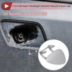 Front Right Washer Nozzle Cover Cap for Mercedes-Benz E320 (1994–2006) Silver Tone
