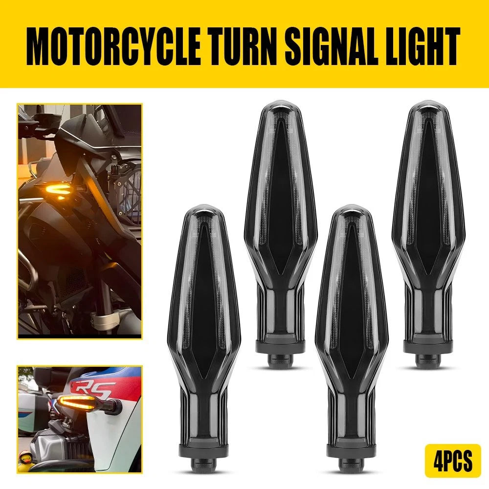 4X Turn Signal Indicator Light for BMW R1200GS R1200R R1250GS R1250RS (2013–2023)