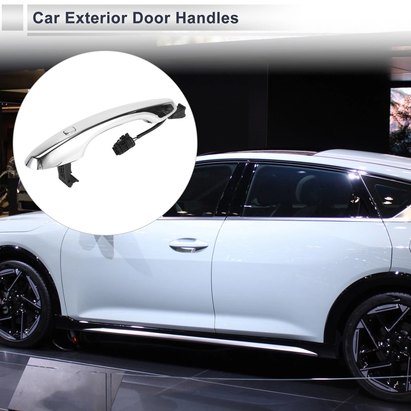 Front Right & Rear Left Door Handles for Kia K4 (No. 82661D1020)