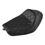 Black Solo Seat for Harley Sportster XL 883 1200 (2010–2022)