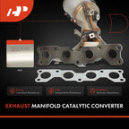 Front Catalytic Converter for Hyundai Sonata, Kia Optima, Rondo (2006–2008)