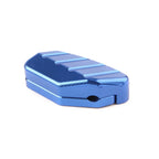 Blue Kickstand Side Stand Enlarger Pad for Yamaha XMAX 300 125 250 (2017-2018)