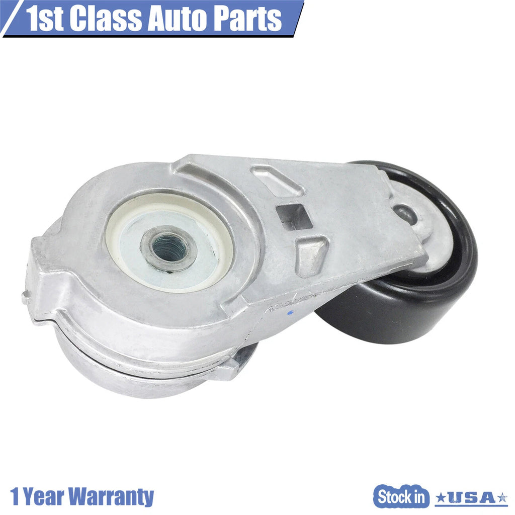 Serpentine Belt Tensioner with Pulley for Chevy Buick GMC Isuzu Saab Hummer