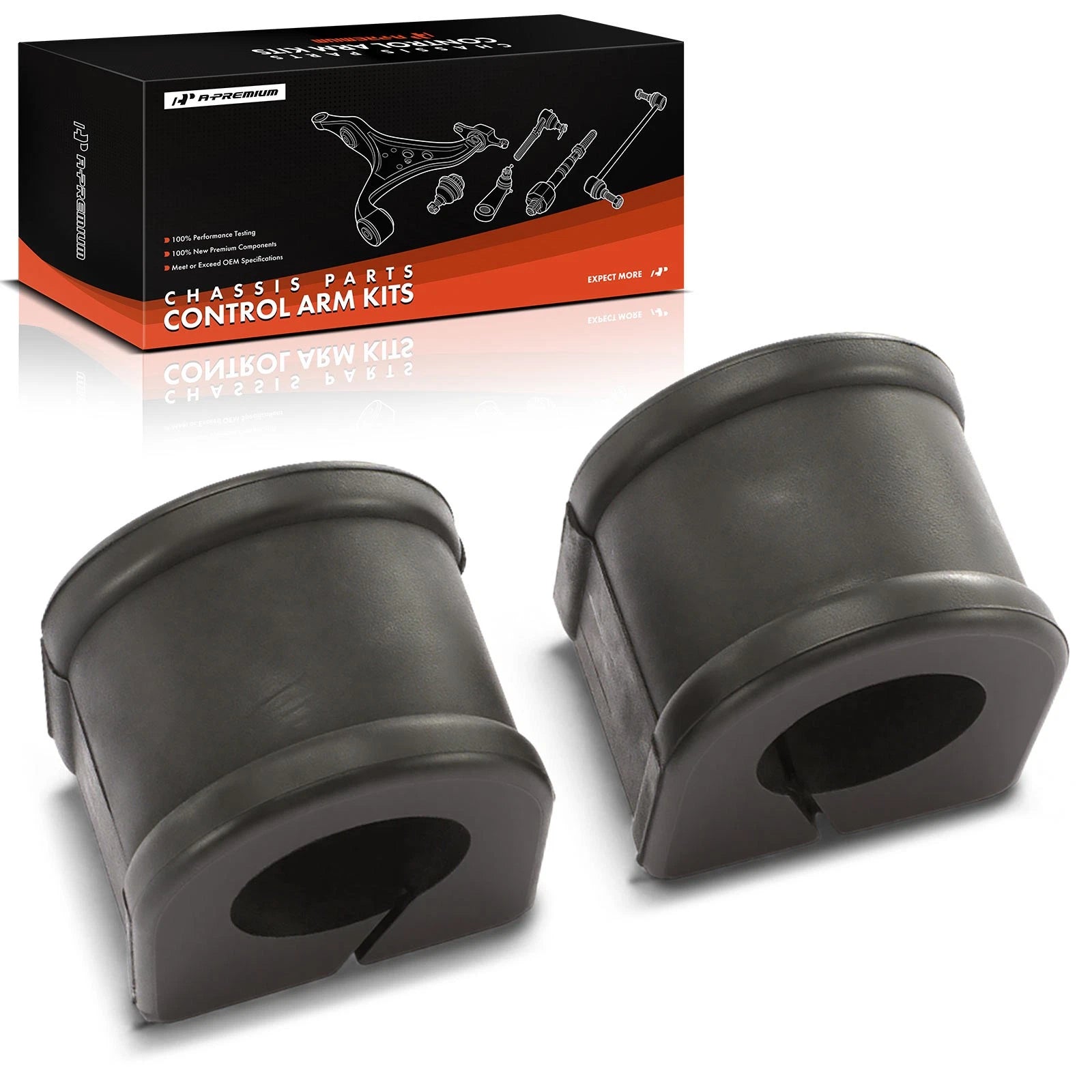Front Sway Bar Bushing Kit for Chevy Impala Buick LaCrosse (2000–2016)