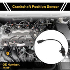 1 Pc Crankshaft Position Sensor No.714951 for Hyundai Accent (2003–2004)