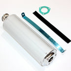 Exhaust Muffler + Clamp for 200cc 250cc 300cc Quad Dirt Bike ATV Buggy (2000–2023)