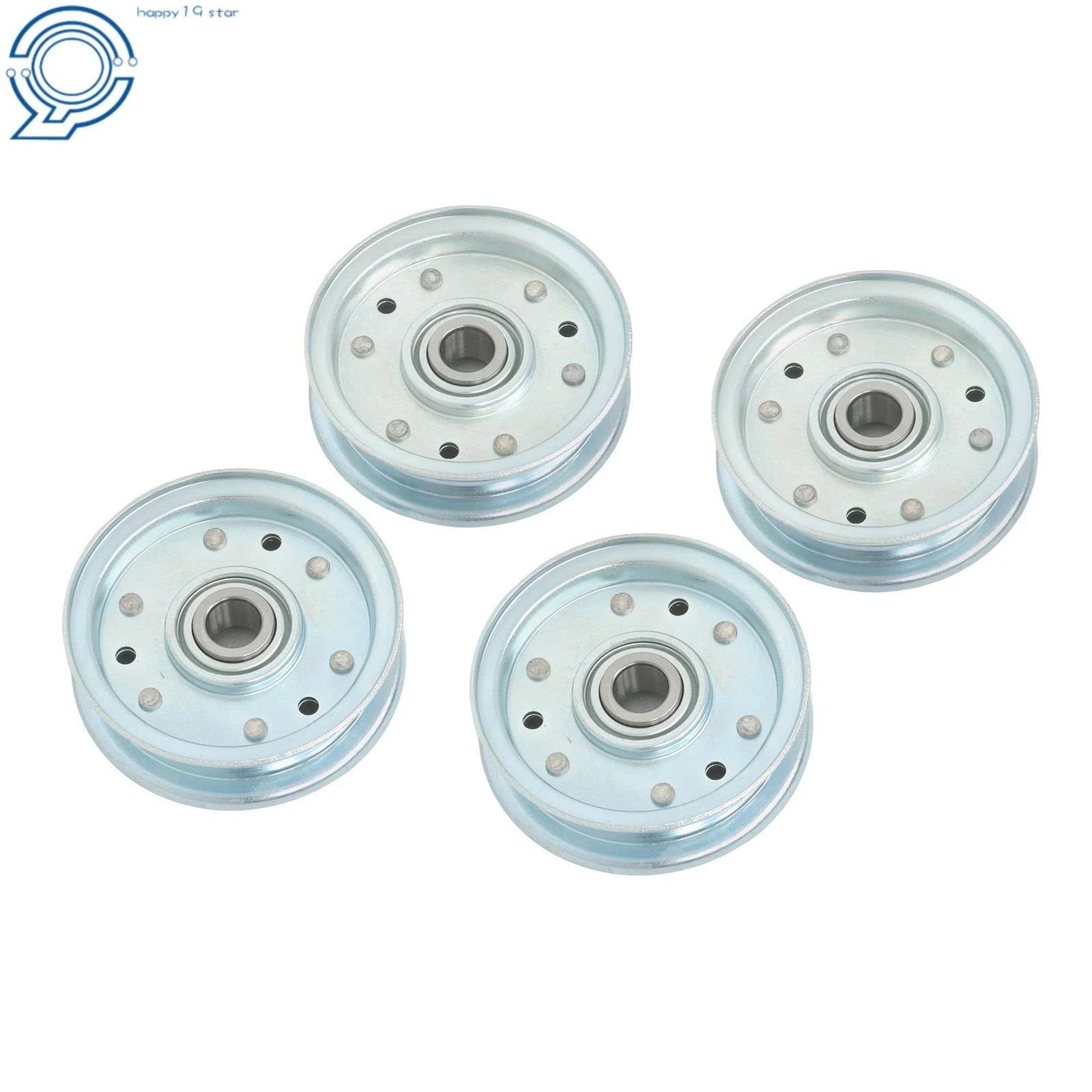 Set of 4 Idler Pulleys for King Kutter RFM Series Finish Mowers (4', 5', 6') 164090
