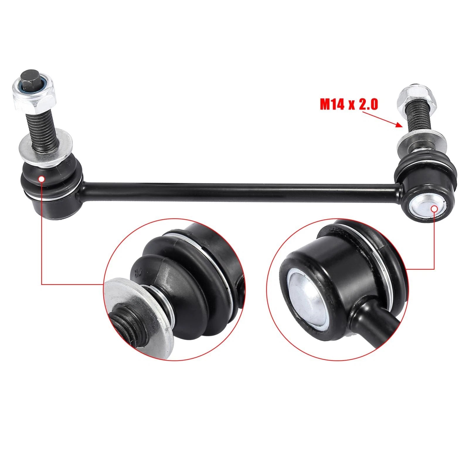 2pcs Front Suspension Sway Bar End Link K80822 4895482AA for Chrysler 300 (2005–2019)