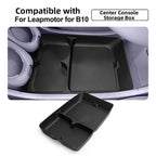 Storage Box for Leapmotor B10 (2025) Center Console Organizer TPE Black