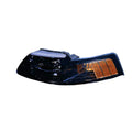 Replacement Driver Side Head Light Lens/Housing w/Black Bezel