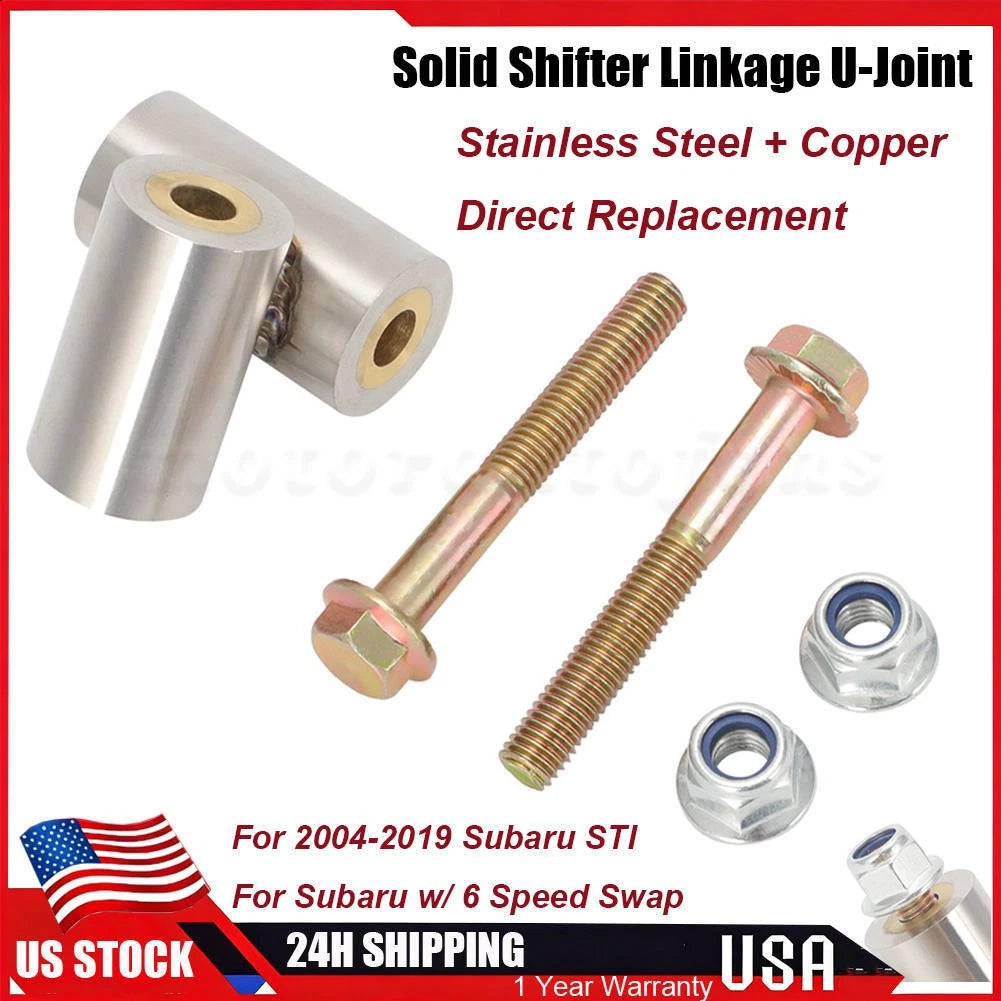Solid Shifter Linkage U-Joint for Subaru STI 6 Speed (2004–2019)