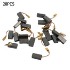 20PCS Carbon Brushes for Bosch Angle Grinder (Motor 15mm x 8mm x 5mm)