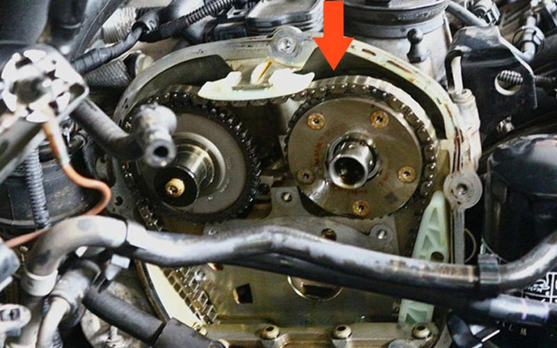 Upper Camshaft Timing Chain for VW GTI Jetta CC Eos Audi TT A3 A4 A5 A6 (2006–2019)