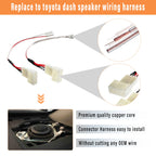 Dash Pro Tweeter Speaker Wire Harness Connector Adapter for Toyota Camry (2012–2022)