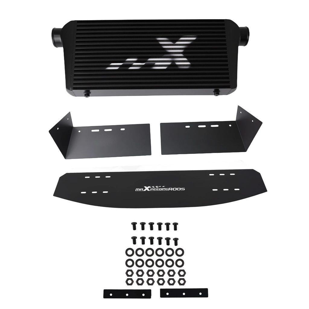 Intercooler Air Guide Plates Kit Universal 24x12x3" Bar & Plate