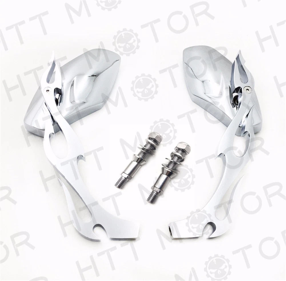 Chrome Rear View Mirrors for Harley Davidson Sportster
