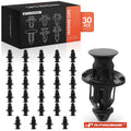 Front Clip Lower Fender Panel Bracket Fastener for Toyota (10mm) (30 Pcs)