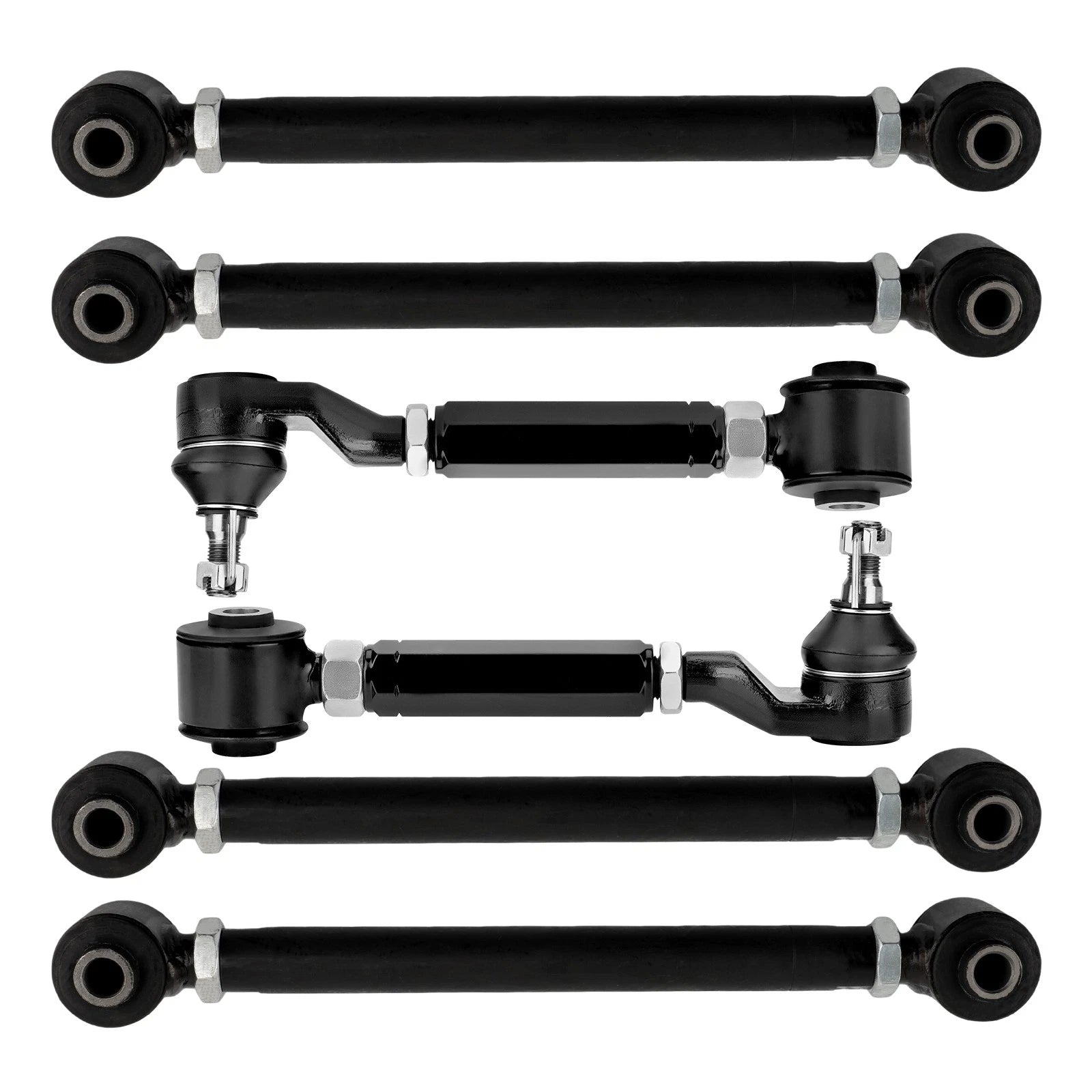 Set of 6 Rear Camber Control Arms for Acura TSX (2004–2008) Accord (2003–2007)
