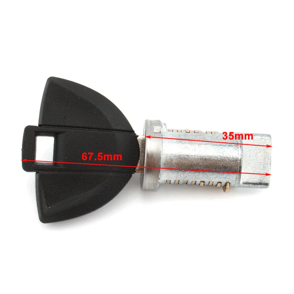 Aluminum Key Cylinder Lock Core Plug for BMW R1200GS R1250G (2013-2023)