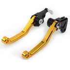 Gold Pivot Clutch Brake Levers for Suzuki DRZ400S/SM/E (2000-2022)