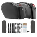 Universal Motorcycle Saddlebags with Turn Signals for Yamaha Suzuki Kawasaki