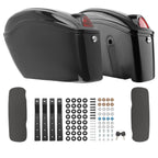 Universal Motorcycle Saddlebags with Turn Signals for Yamaha Suzuki Kawasaki
