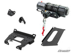 SuperATV 4500 lb Winch & Mount for Polaris RZR XP Turbo / Turbo 4 (2017-2018)