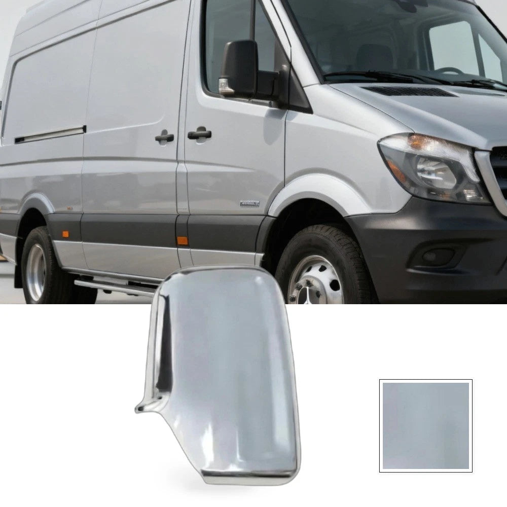 Mirror Cover Set for Mercedes Freightliner Sprinter 1500 2500 3500 (2010–2018)