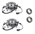 Front Wheel Bearing and Hub Assemblies & Rear Bearings Kit for Dodge Nitro (2007–2011)