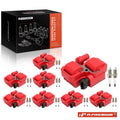 8x Ignition Coil & 16x Iridium Spark Plug for Mercedes-Benz E500 (2003–2009)