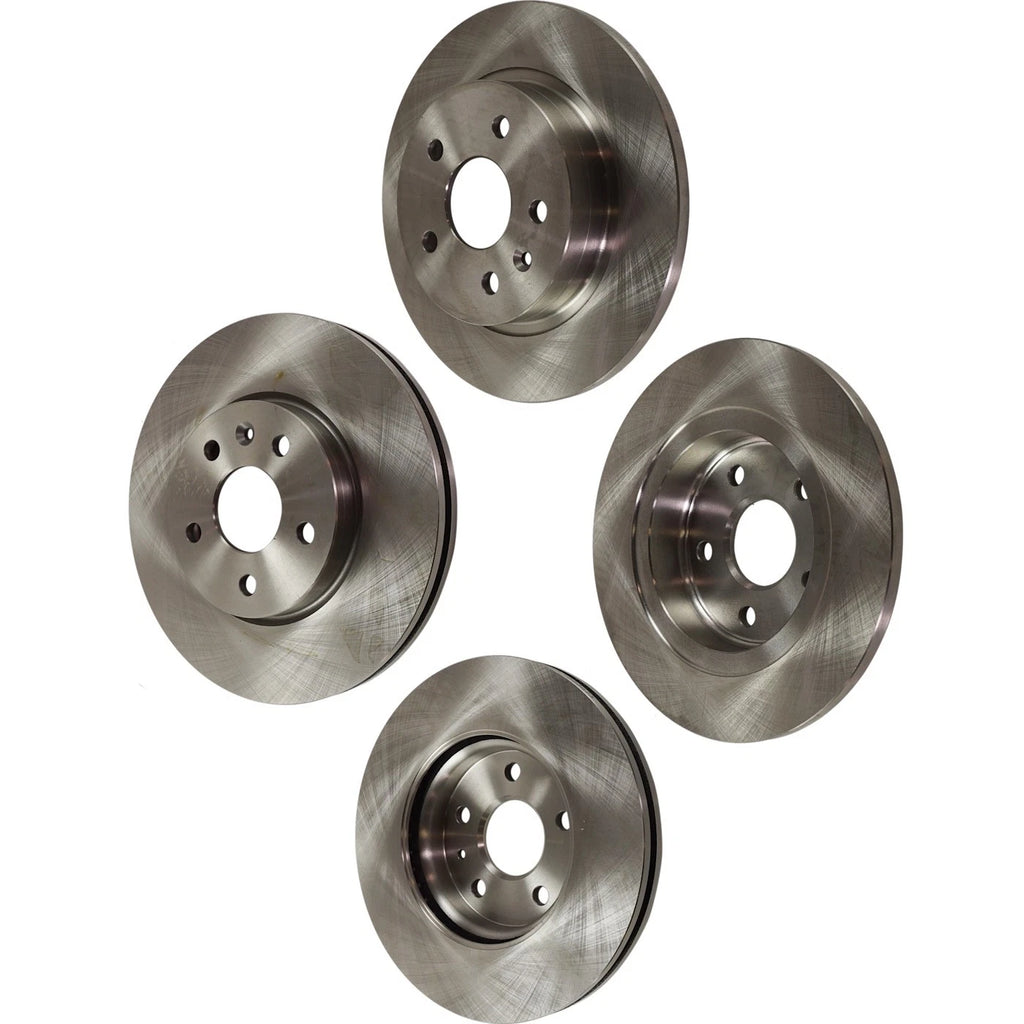 Front and Rear Disc Brake Rotors for Chevrolet Cruze (2011–2015)