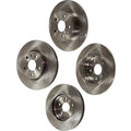 Front and Rear Disc Brake Rotors for Chevrolet Cruze (2011–2015)