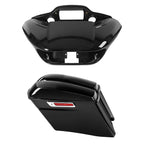 Inner Outer Fairings Set for Harley Road Glide (2015–2023) 4" Stretched Saddlebags