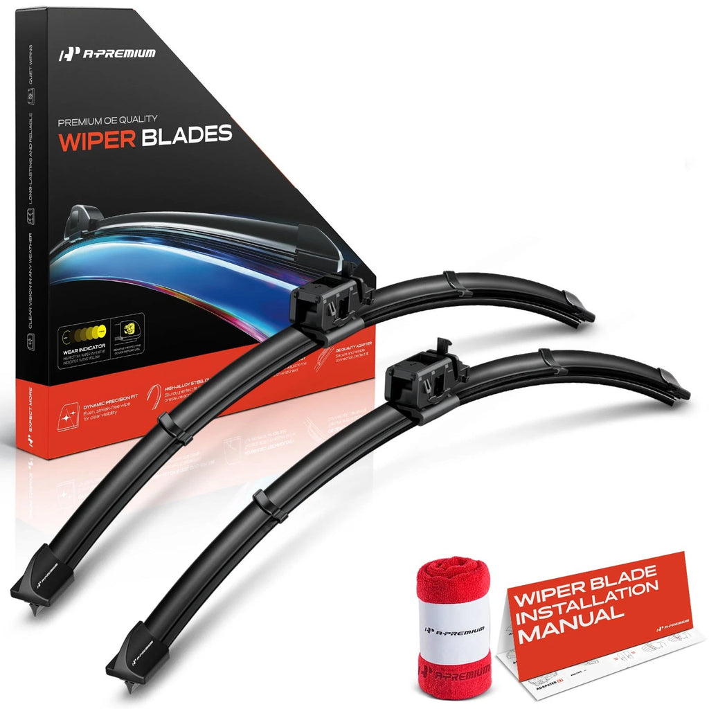 2X 24" & 22" Windshield Wiper Blades for Mercedes-Benz E350 E450 (2008–2016)