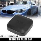 Black Engine Oil Filler Cap Cover Replacement for BMW E36 E46 328