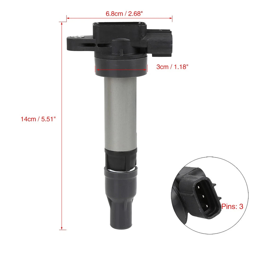 Ignition Coil 33400-78M00 33400-62L00 099700-160 for Suzuki Alto Celerio Vitara (–)