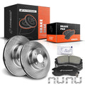 Front Disc Brake Rotors & Ceramic Pads for Subaru Impreza (1993–1996)