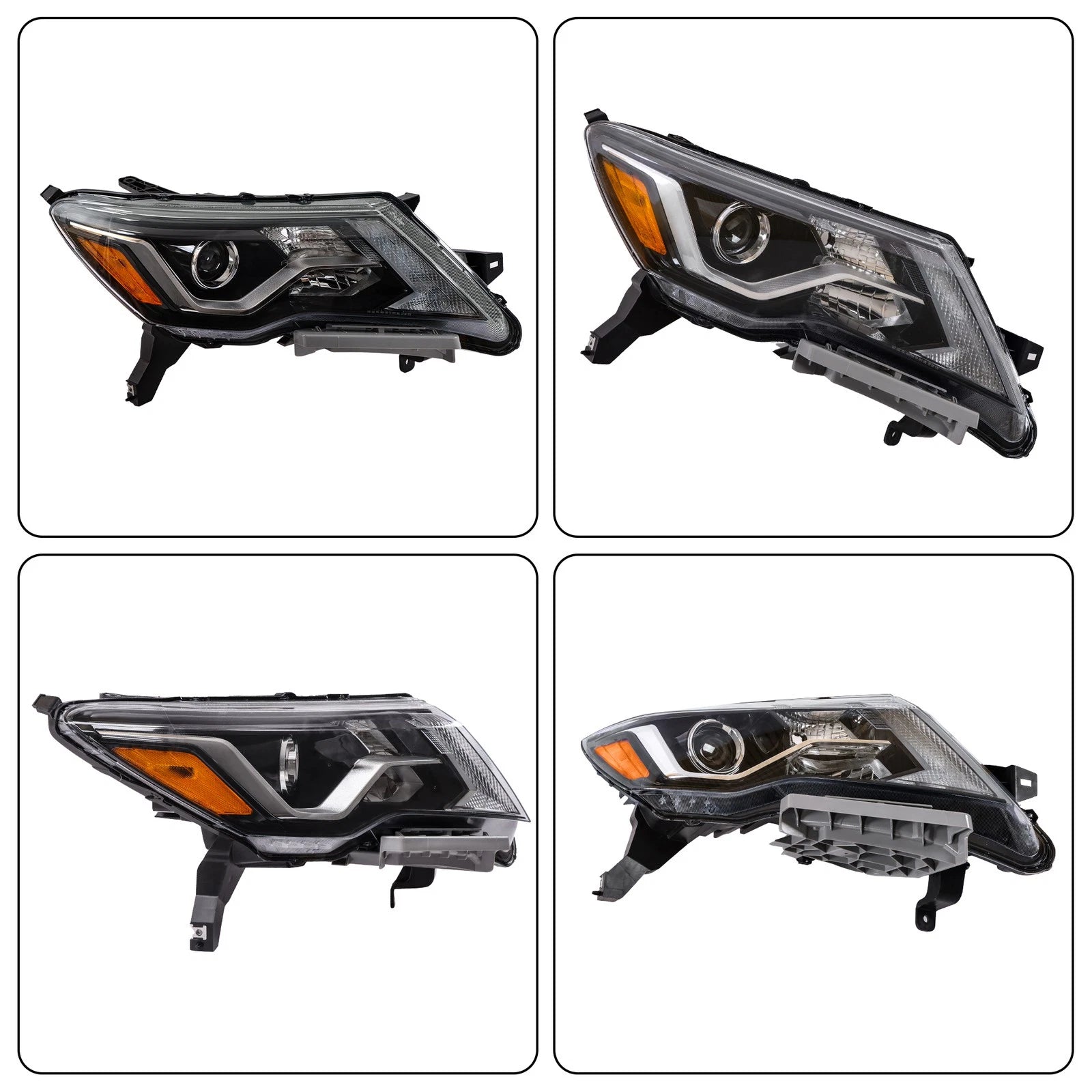 Halogen Headlights with LED DRL for Nissan Pathfinder (2017-2020)